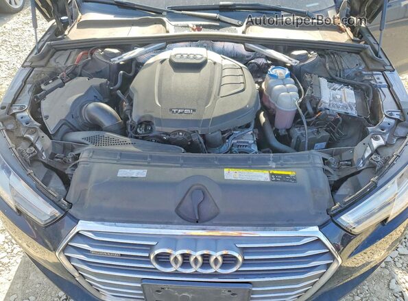 WAUANAF45HN021203 2017 AUDI A4 Blue Vista interior trasera