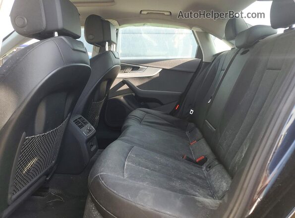 WAUANAF45HN021203 2017 AUDI A4 Blue Vista de los asientos traseros
