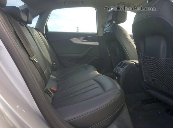 WAUANAF49HN020278 2017 AUDI A4 Silver Widok tylnych siedzeń