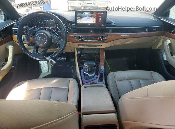 WAUANCF53LA008535 2020 AUDI A5 White წინა პანელის ხედი