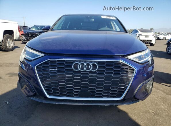 WAUAUDGY8PA050741 2023 AUDI A3 Синий Вид спереди