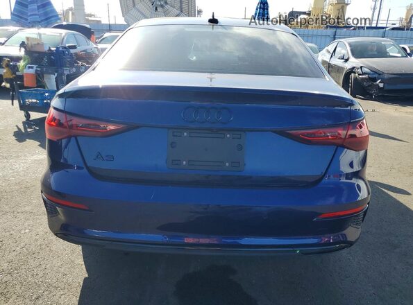 WAUAUDGY8PA050741 2023 AUDI A3 Синий Вид сзади