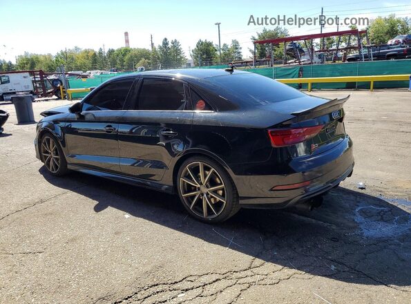 WAUB1GFF7H1037415 2017 AUDI S3 Черный Задняя левая четверть