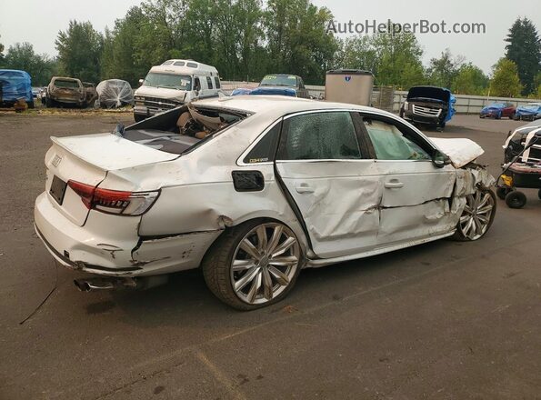 WAUB4AF43JA002427 2018 AUDI S4 White Trasero derecho