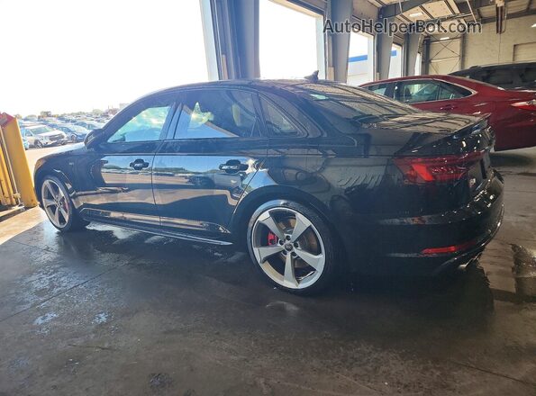 WAUB4AF48JA233890 2018 AUDI S4 Black Задня ліва чверть