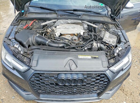WAUB4AF4XJA003929 2018 AUDI S4 Gray უკანა სალონის ხედი