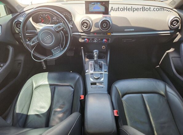 WAUB8GFF1G1051238 2016 AUDI A3 Silver Dashboard view