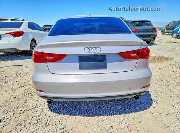 WAUB8GFF1G1051238 2016 AUDI A3 Silver Rear view