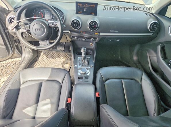 WAUB8GFF2G1025053 2016 AUDI A3 Gray Dashboard view