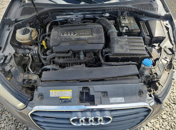 WAUB8GFF2G1025053 2016 AUDI A3 Gray Rear interior view