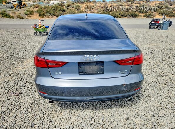 WAUB8GFF2G1025053 2016 AUDI A3 Gray Rear view