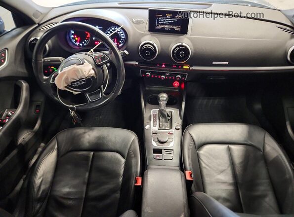 WAUB8GFF8G1052144 2016 AUDI A3 Gray წინა პანელის ხედი