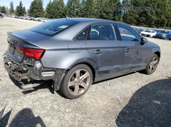 WAUB8GFFXH1056472 2017 AUDI A3 Gray Trasero derecho