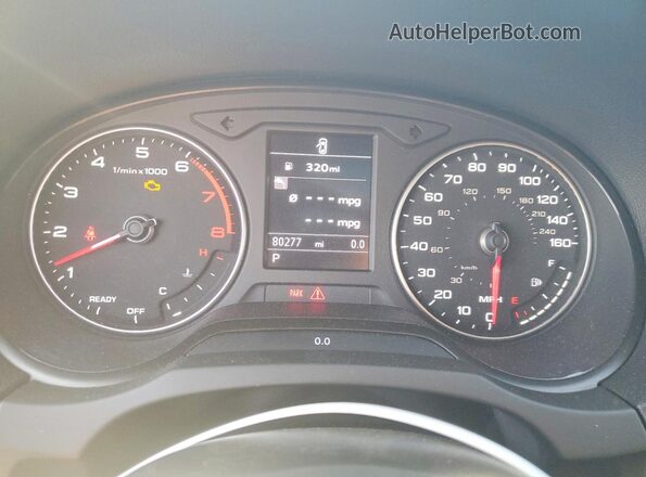 WAUBEGFFXKA099922 2019 AUDI A3 Gray Vista del cuadro de instrumentos