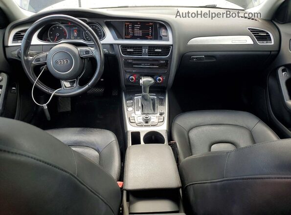 WAUBFAFL0GN013159 2016 AUDI A4 Black Dashboard view