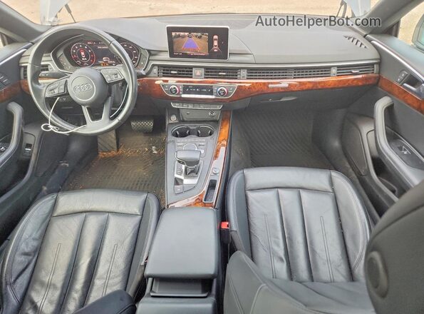 WAUBNCF50KA011072 2019 AUDI A5 Gray Widok deski rozdzielczej
