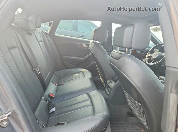 WAUBNCF50KA011072 2019 AUDI A5 Gray Widok tylnych siedzeń