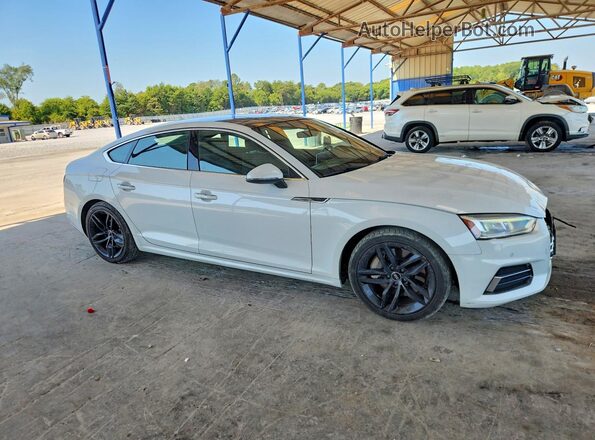 WAUBNCF57KA093687 2019 AUDI A5 White Передня права чверть