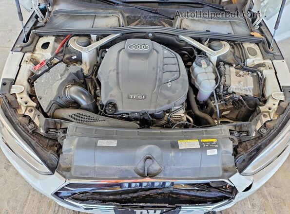 WAUBNCF57KA093687 2019 AUDI A5 White Вид задньої частини салону