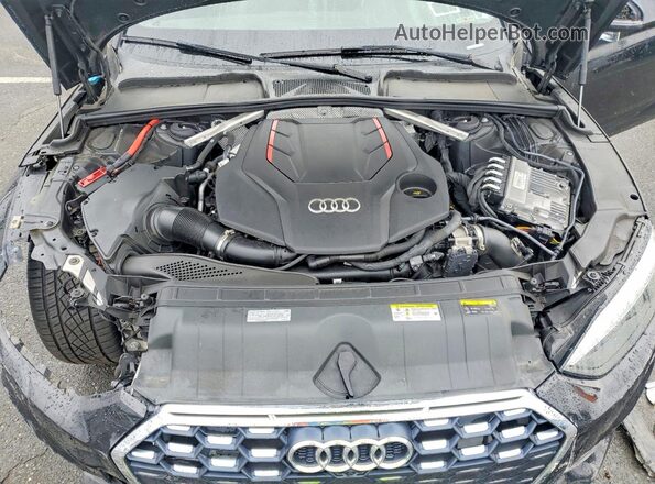 WAUC4CF5XNA008692 2022 AUDI S5 Black Vista interior trasera