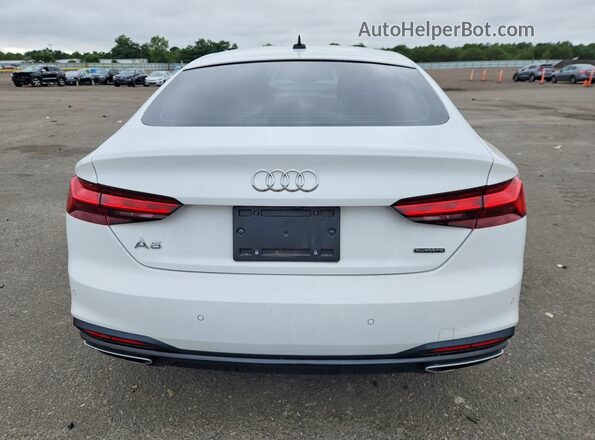 WAUCBCF59NA026588 2022 AUDI A5 White Вид ззаду