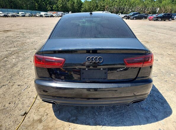 WAUCFAFC8GN098885 2016 AUDI A6 Black Widok z tyłu