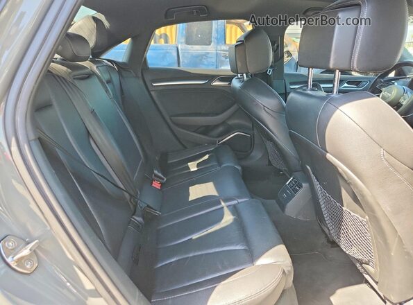 WAUCUGFF6LA001929 2020 AUDI A3 Gray Widok tylnych siedzeń