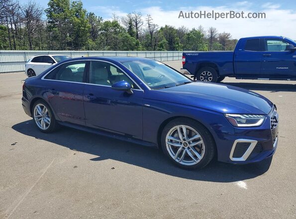 WAUDAAF49RN011588 2024 AUDI A4 Blue წინა მარჯვენა