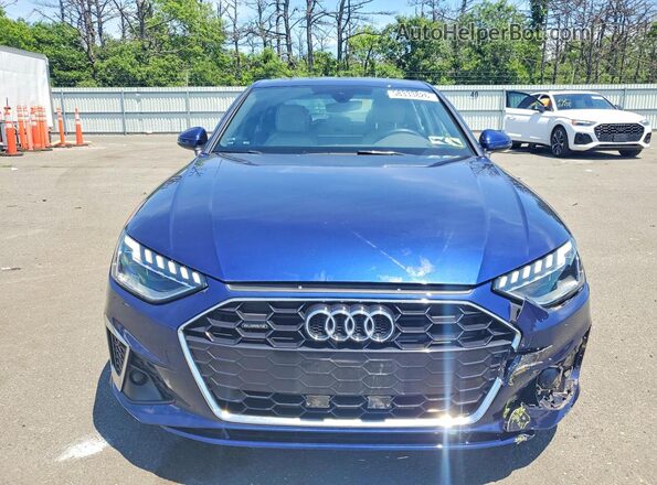 WAUDAAF49RN011588 2024 AUDI A4 Blue წინა ხედი