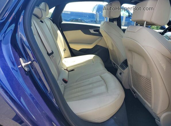 WAUDAAF49RN011588 2024 AUDI A4 Blue უკანა სავარძლების ხედი
