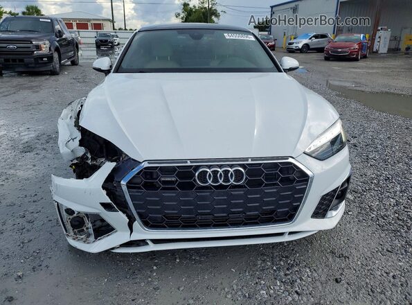 WAUDACF56PA046484 2023 AUDI A5 White Widok z przodu