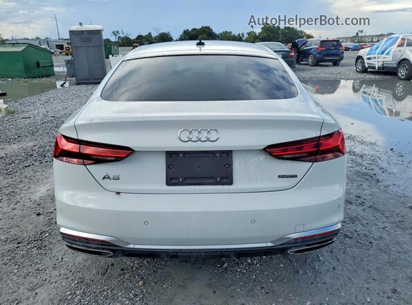 WAUDACF56PA046484 2023 AUDI A5 White Widok z tyłu