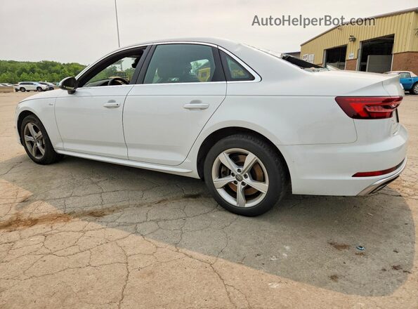 WAUDNAF45KN018872 2019 AUDI A4 White უკანა მარცხენა