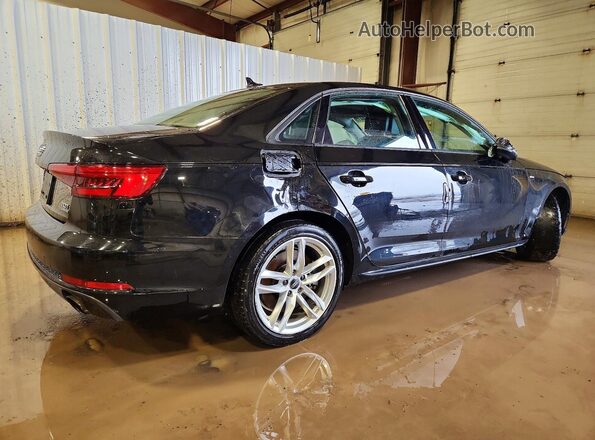 WAUDNAF49HN049440 2017 AUDI A4 Black უკანა მარჯვენა