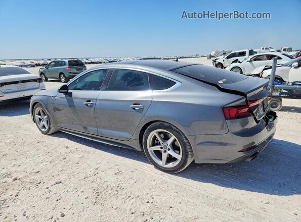 WAUDNCF56KA100525 2019 AUDI A5 Серебряный Задняя левая четверть
