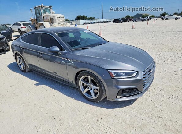 WAUDNCF56KA100525 2019 AUDI A5 Серебряный Передняя правая четверть