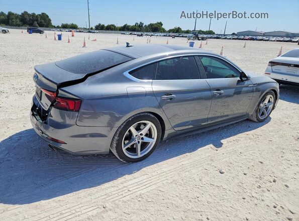 WAUDNCF56KA100525 2019 AUDI A5 Серебряный Задняя правая четверть