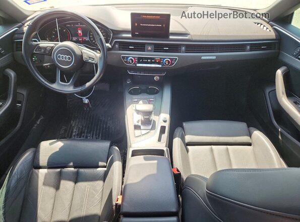 WAUDNCF56KA100525 2019 AUDI A5 Серебряный Вид панели приборов