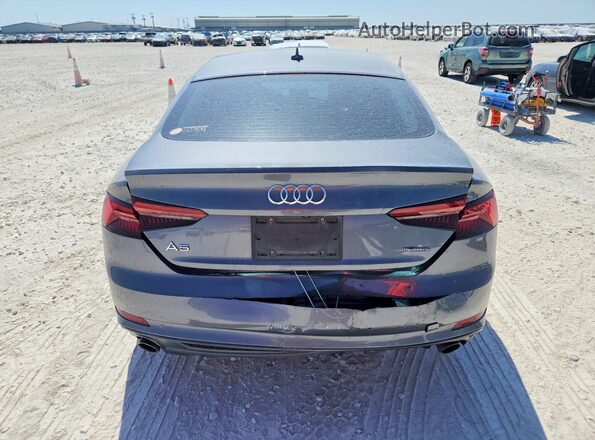 WAUDNCF56KA100525 2019 AUDI A5 Серебряный Вид сзади
