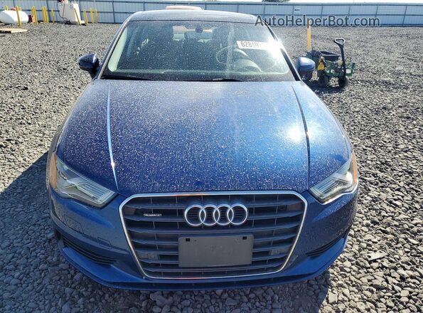 WAUE8GFF0G1031592 2016 AUDI A3 Синий Вид спереди