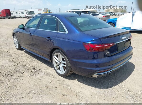 WAUEAAF46RN014212 2024 AUDI A4 Dark Blue Tył lewy