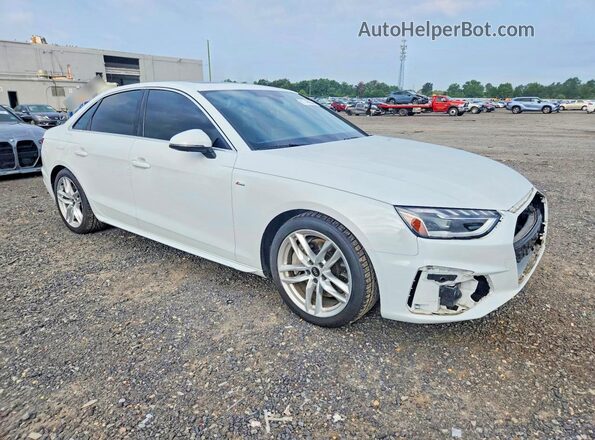 WAUEAAF4XNN007418 2022 AUDI A4 White წინა მარჯვენა