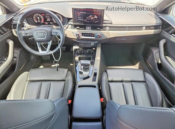 WAUEAAF4XRN008932 2024 AUDI A4 Black წინა პანელის ხედი