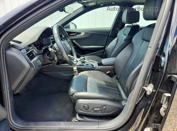 WAUEAAF4XRN008932 2024 AUDI A4 Black წინა სალონის ხედი
