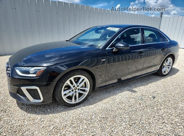 WAUEAAF4XRN008932 2024 AUDI A4 Black სალონის 360-გრადუსიანი ხედი