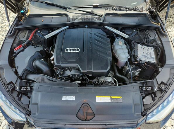 WAUEAAF4XRN008932 2024 AUDI A4 Black უკანა სალონის ხედი
