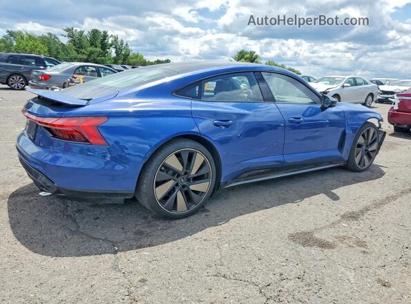 WAUEJBFW4R7003768 2024 AUDI E-TRON Blue Հետևի աջ