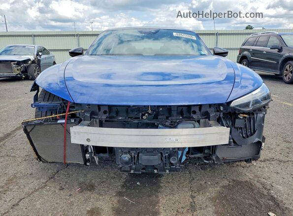 WAUEJBFW4R7003768 2024 AUDI E-TRON Blue Դիմացի տեսք