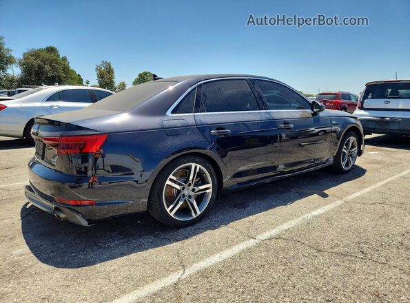 WAUENAF40HN048391 2017 AUDI A4 Black Задня права чверть