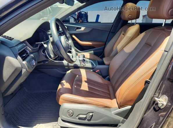 WAUENAF40HN048391 2017 AUDI A4 Black Вид салону спереду